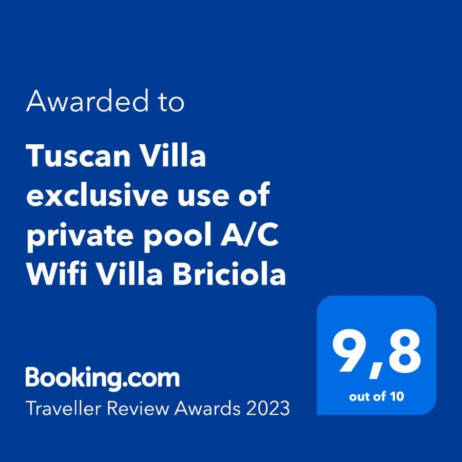 Tuscan Villa Exclusive Use Of Private Pool A/C Wifi Villa Briciola Капаннори Экстерьер фото